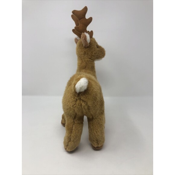 Nanco Wildlife Series Grevy's Zebra Plush Realistic Stuffed Animal Deer Antlers - Picture 6 of 8